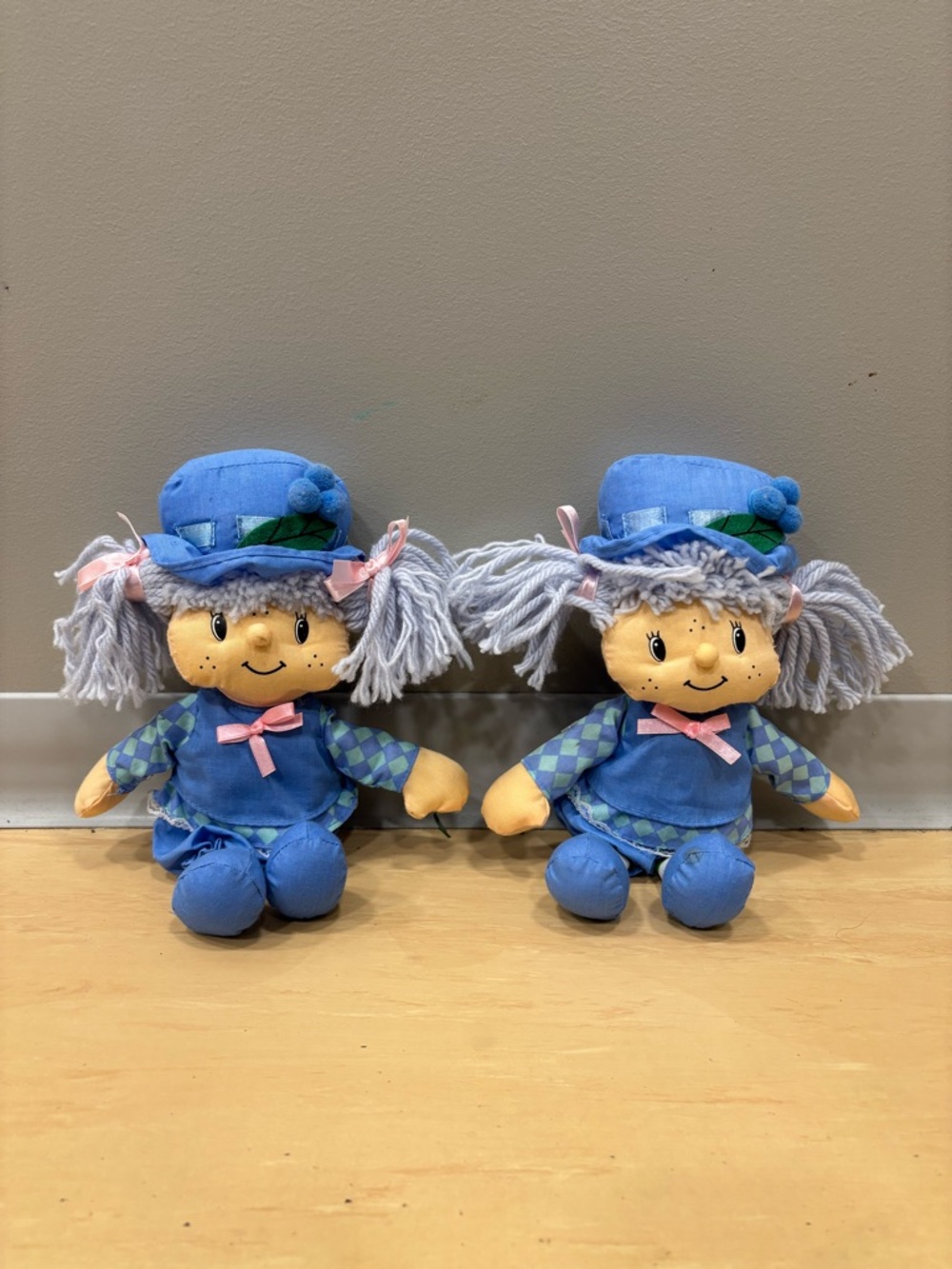 Strawberry Shortcake Blueberry Muffin Rag Doll